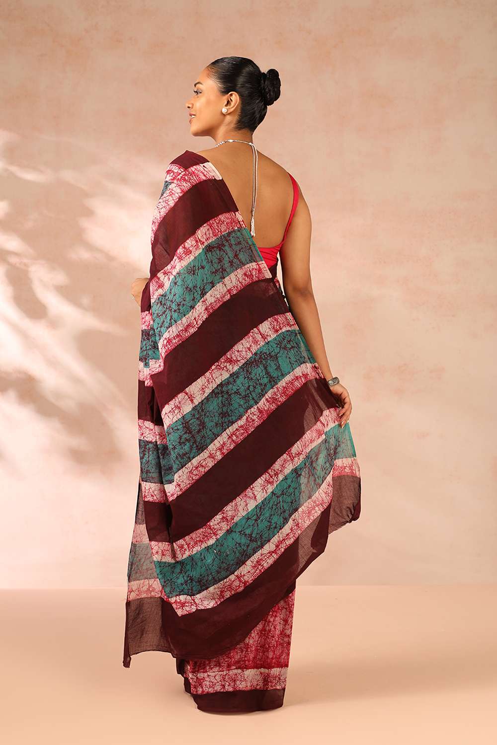 Green Ujjain Pure Cotton Printed Saree image number null