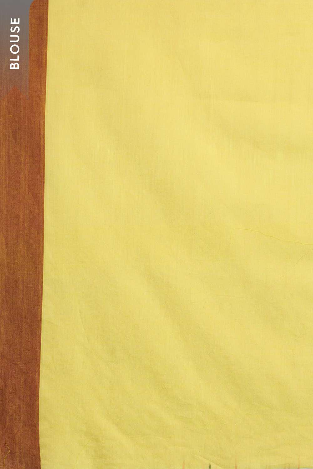 Yellow Pochampalli Pure Cotton Ikat Saree image number null