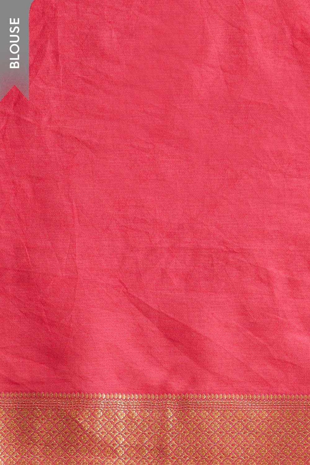 Pink Woven Viscose Luxe Saree image number null