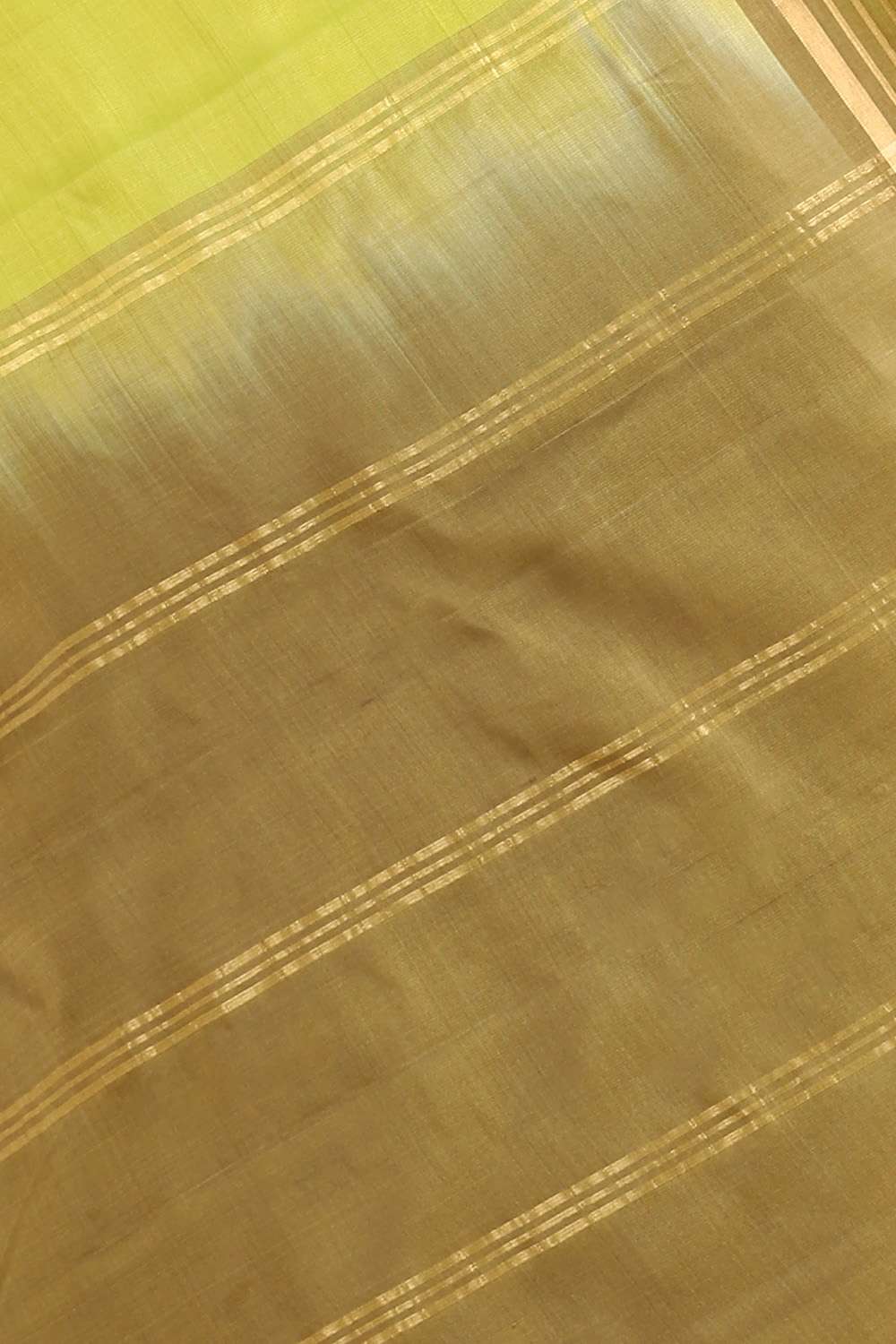 Light Yellow Pure Silk South Saree image number null