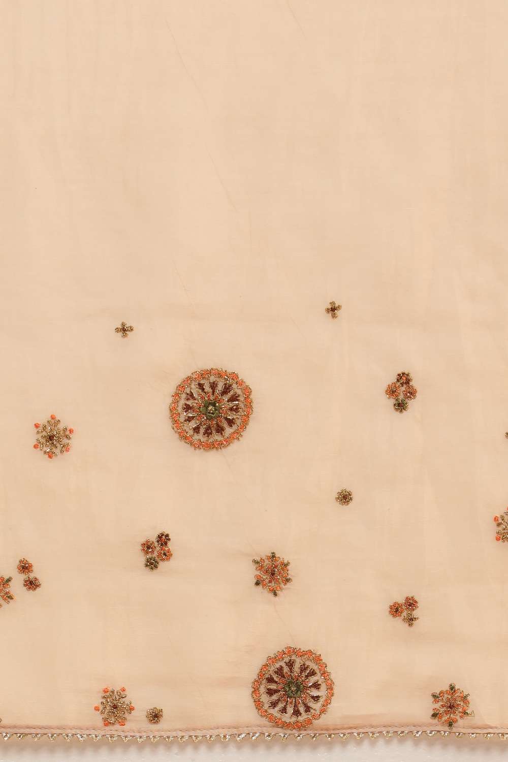 Cream Contemporary Pure Silk Cotton Digital Printed Saree image number null