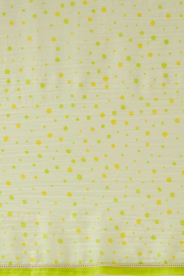 Light Green Pure Silk Cotton Digital Printed Saree thumbnail image number null