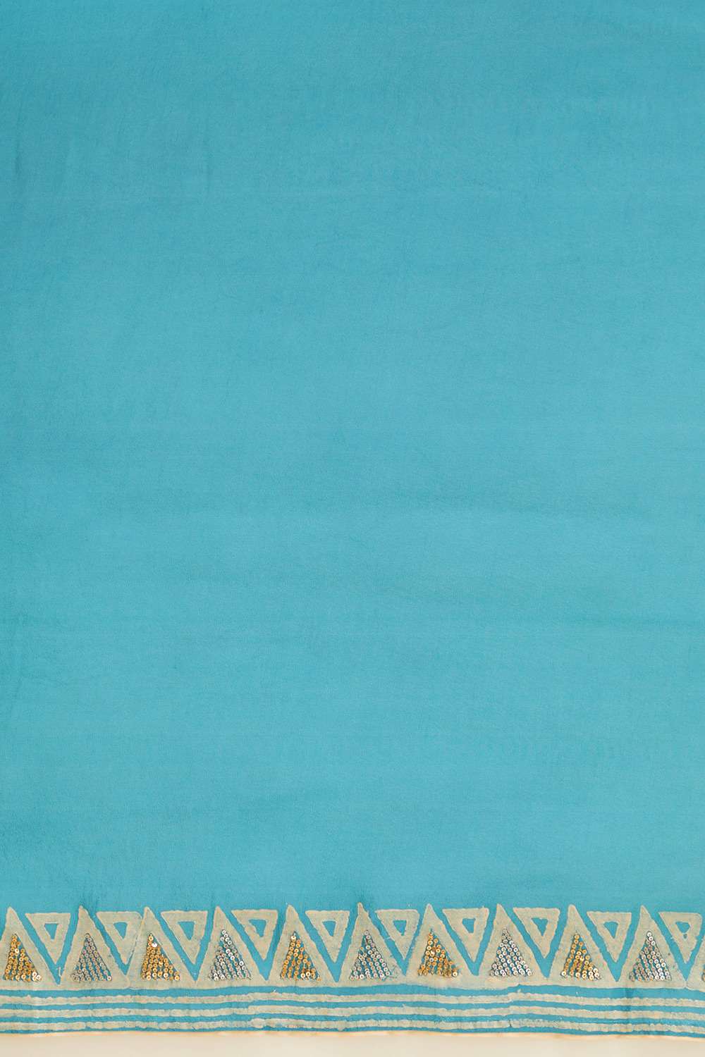 Blue Tissue Pure Organza Printed Saree image number null