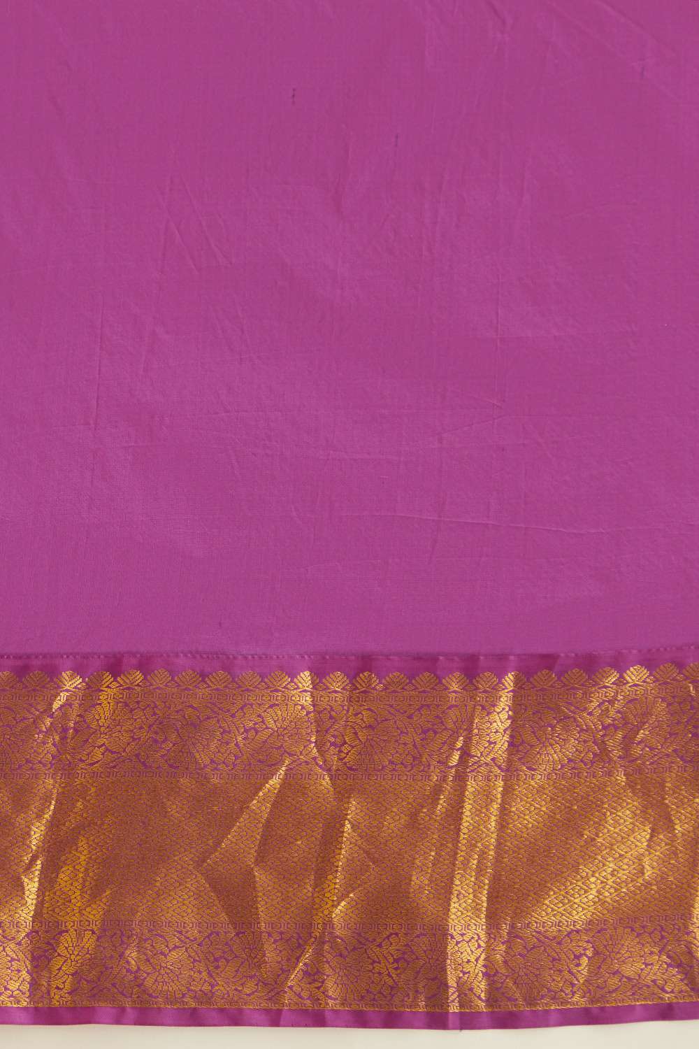 Dark Pink Pure Silk Bandhani Saree image number null