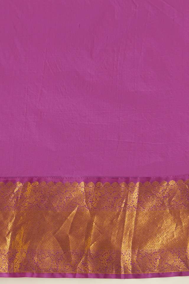 Dark Pink Pure Silk Bandhani Saree thumbnail image number null