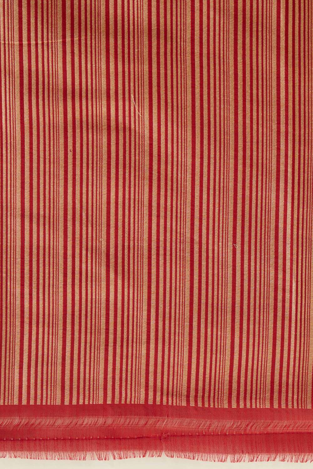 Dark Red Pure Silk Georgette Banarasi Saree image number null