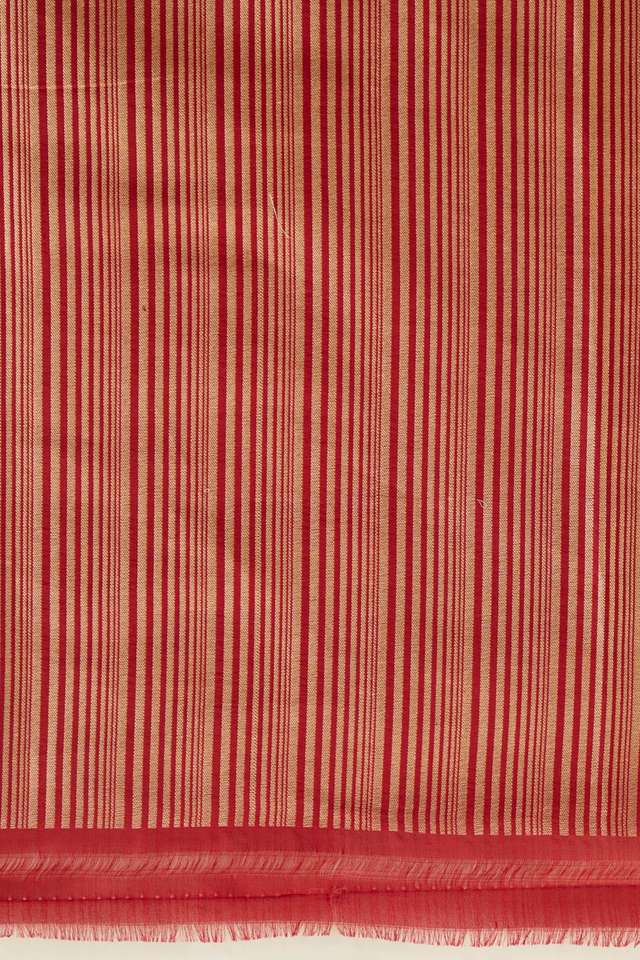 Dark Red Pure Silk Georgette Banarasi Saree thumbnail image number null