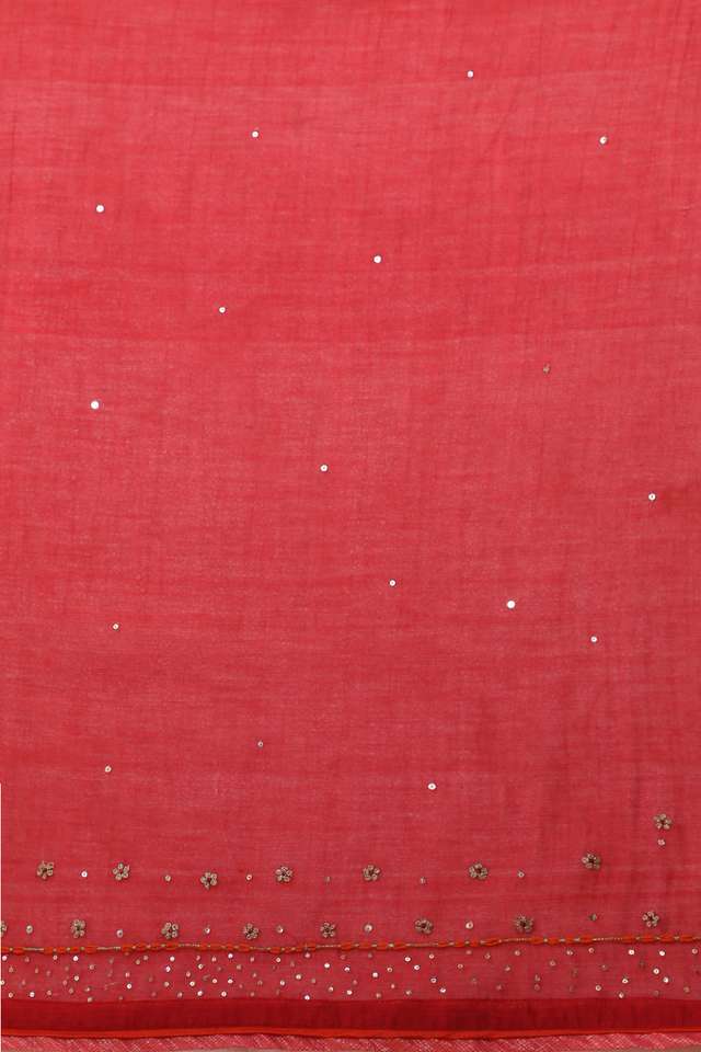 Multicoloured Pure Silk Cotton Embroidery Saree thumbnail image number null