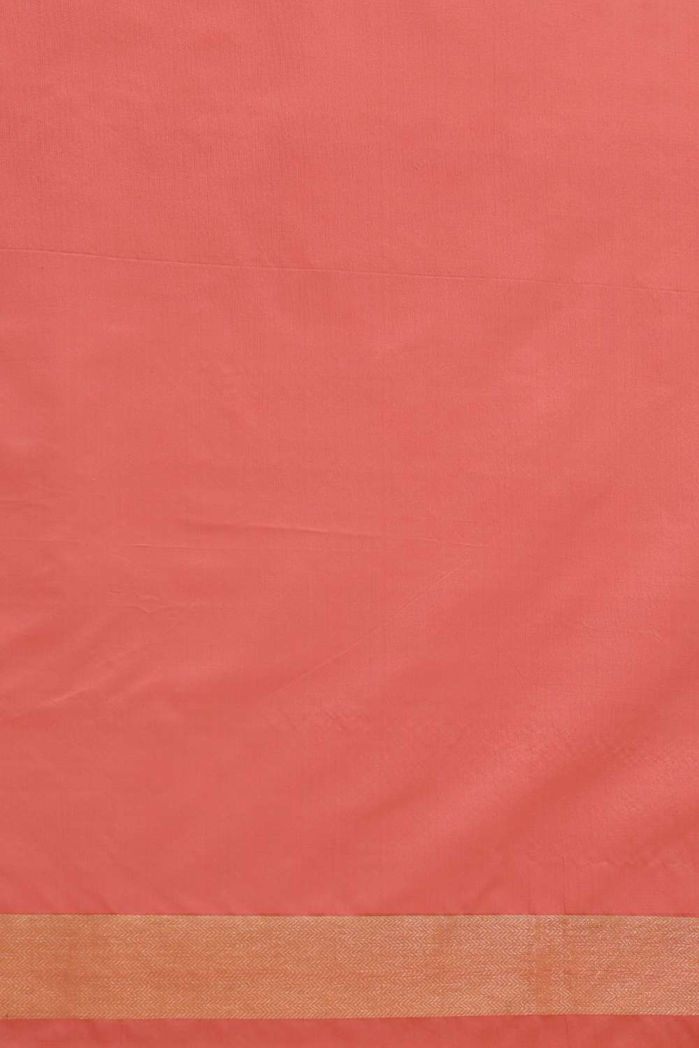 Peach Pure Silk Brocade Banarasi Saree image number null