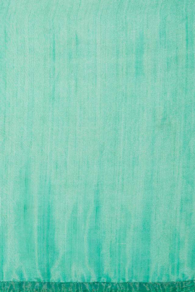 Blue Viscose Tissue Embroidery Saree thumbnail image number null