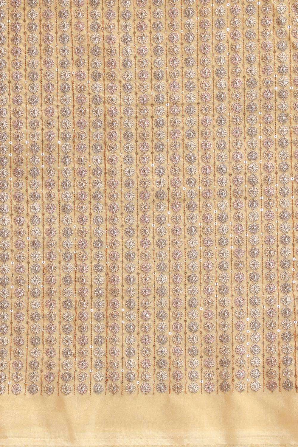 Brown Contemporary Viscose Tissue Woven Saree image number null