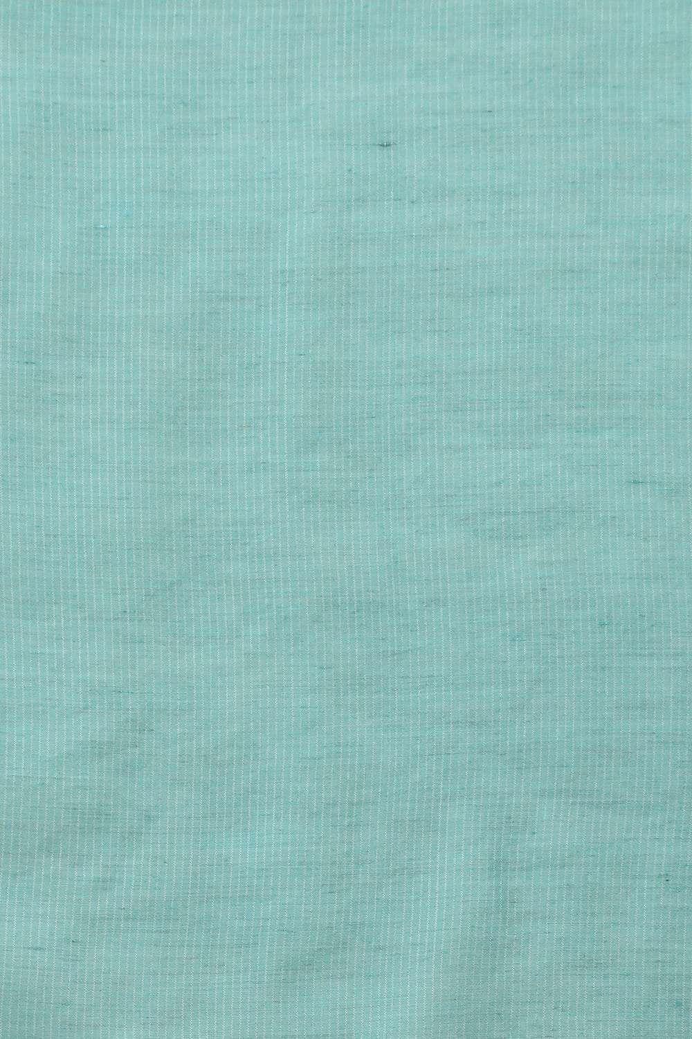 Blue Contemporary Pure Tussar Silk Embroidery Saree image number null