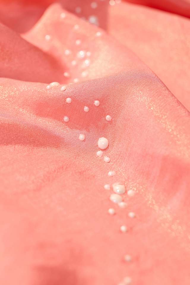 Pink Viscose Tissue Applique Saree thumbnail image number null