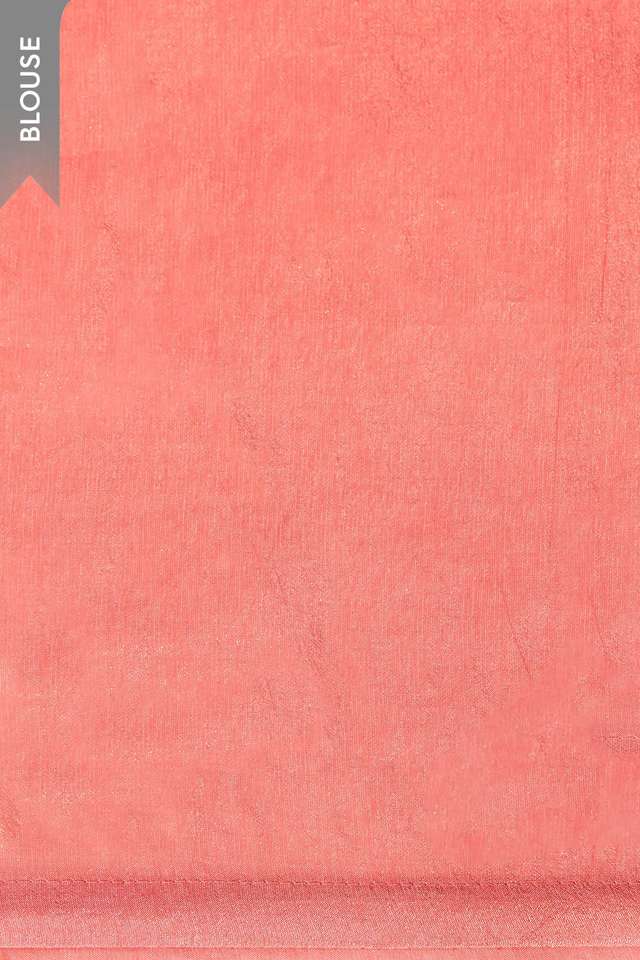 Pink Viscose Tissue Applique Saree thumbnail image number null