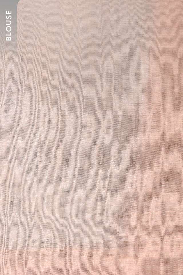 Off White Printed Pure Silk Cotton Saree thumbnail image number null