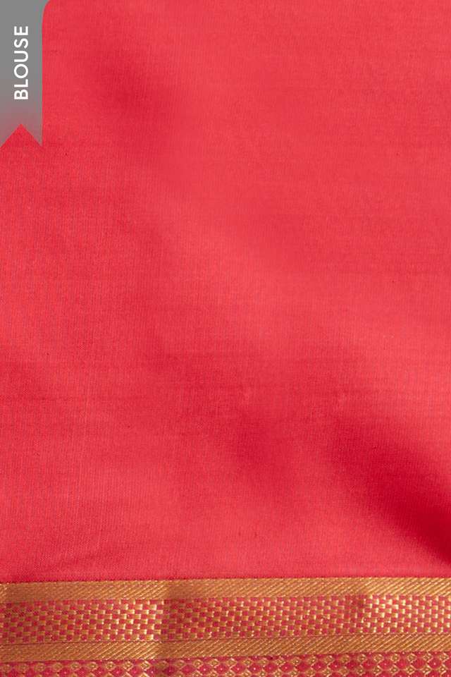 Blue Woven Silk Viscose Saree thumbnail image number null