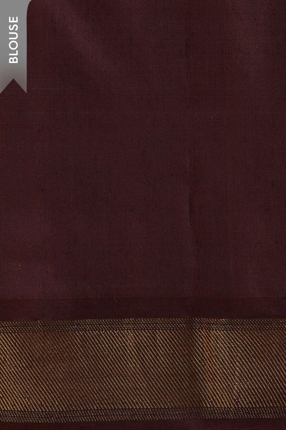 Red Woven South Silk Tencel Saree image number null