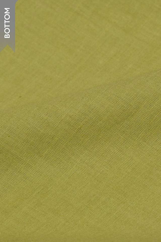 Green Pure Cotton Embroidered Unstitched Suit Set thumbnail image number null