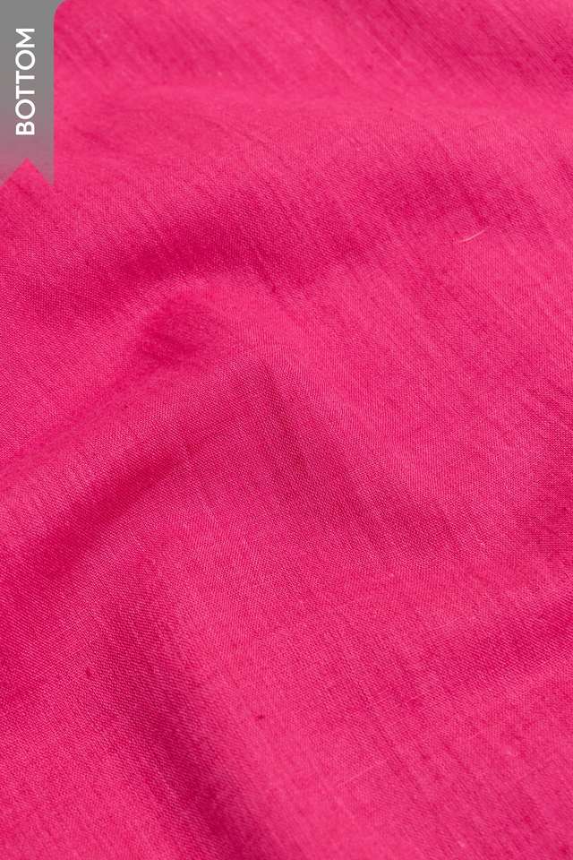 Pink Pure Cotton Jamdani Unstitched Suit Set thumbnail image number null