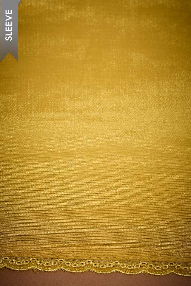 Yellow Viscose Embroidered Unstitched Suit Set thumbnail image number null