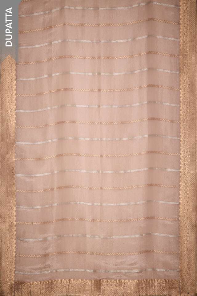 Grey Viscose Embroidered Unstitched Suit Set thumbnail image number null