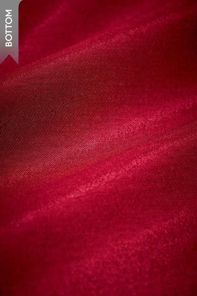 Dark Red Viscose Brocade Unstitched Suit Set thumbnail image number null