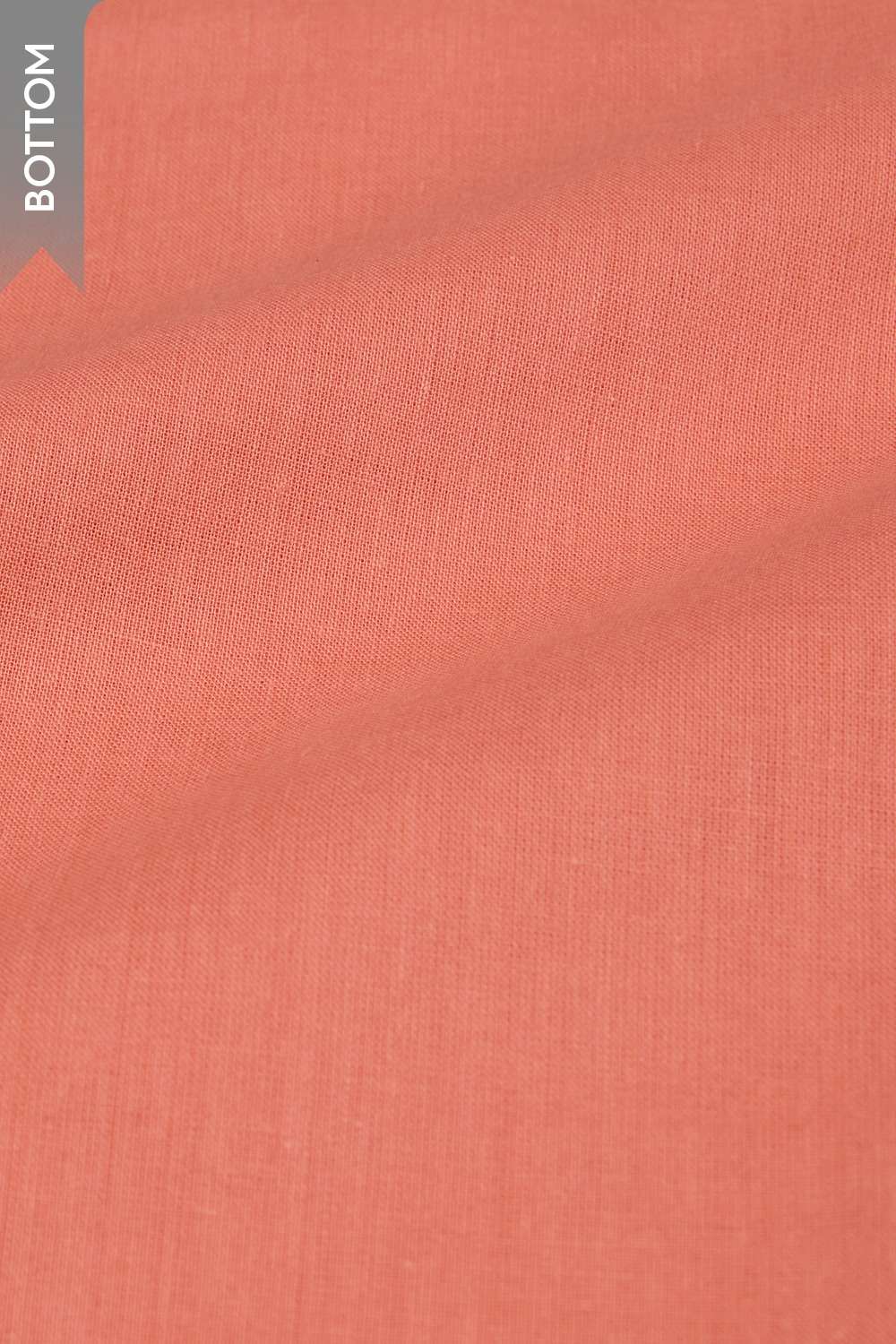 Light Orange Pure Cotton Chikankari Unstitched Suit Set image number null