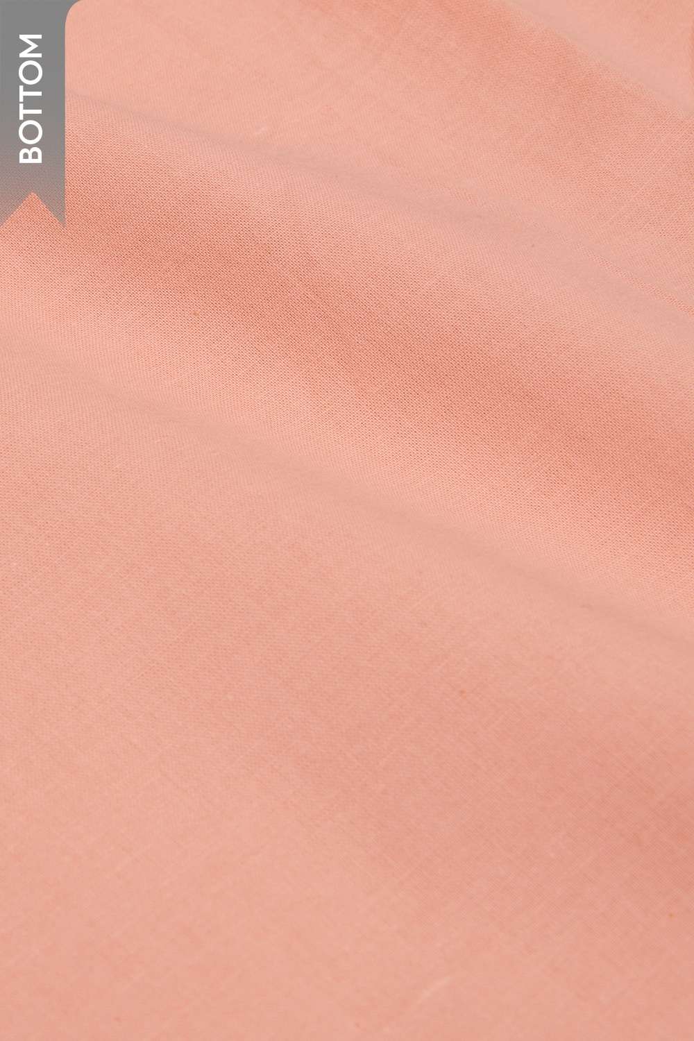 Light Orange Pure Cotton Embroidered Unstitched Suit Set image number null
