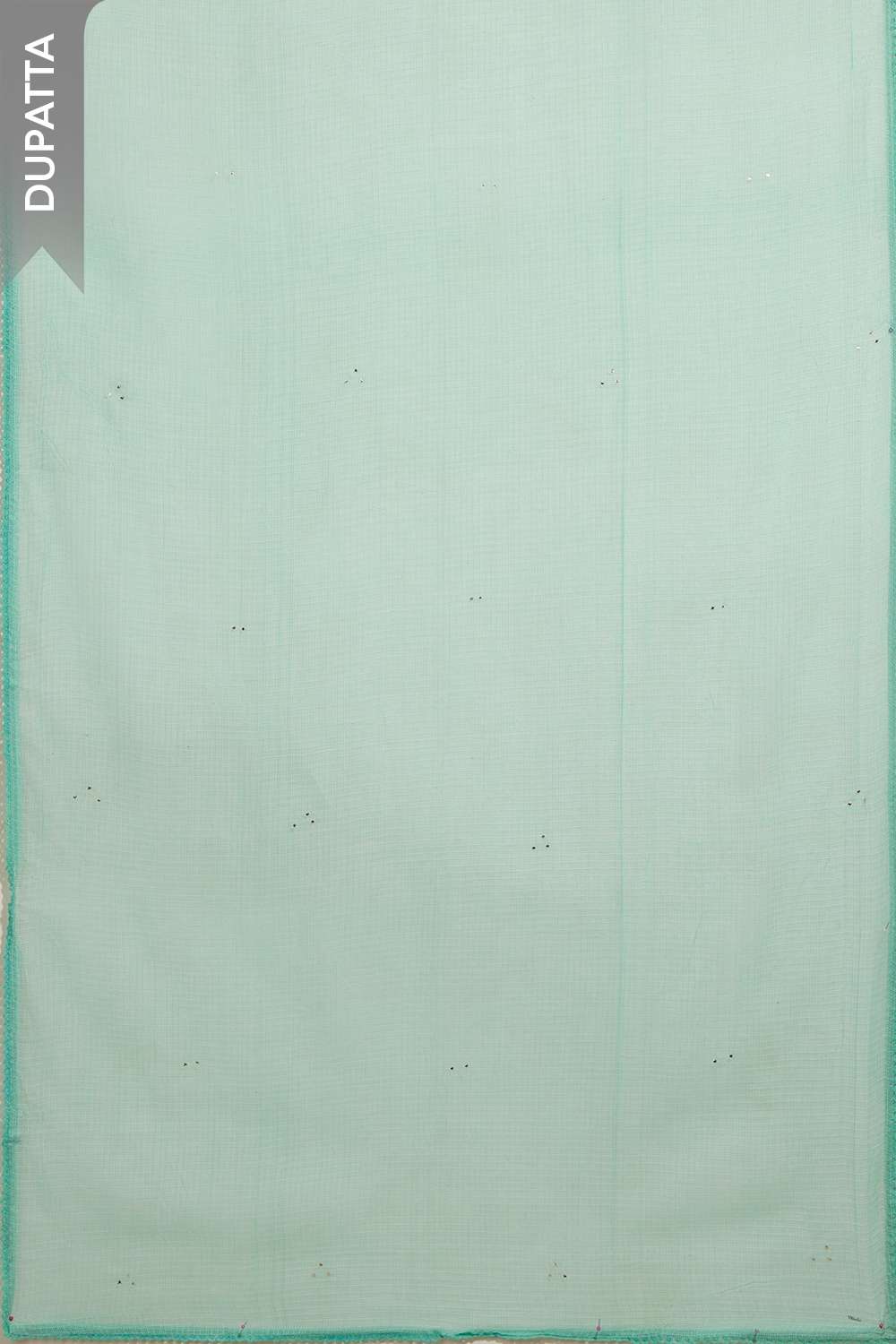 Light Blue Pure Cotton Embroidered Unstitched Suit Set image number null