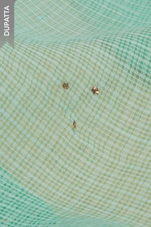 Light Blue Pure Cotton Embroidered Unstitched Suit Set thumbnail image number null