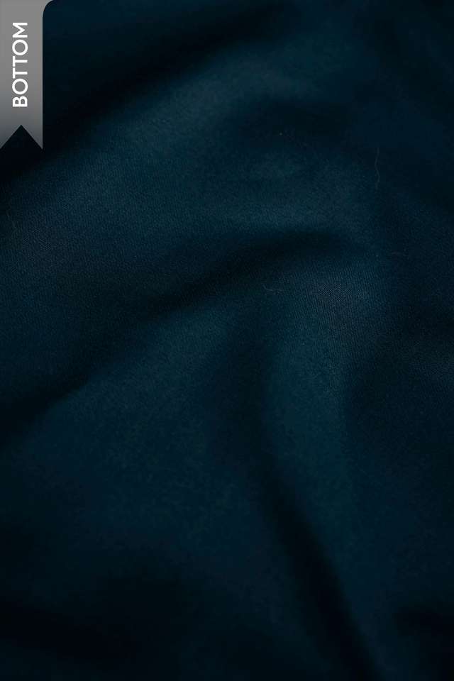 Dark Blue Velvet Embroidered Unstitched Suit Set thumbnail image number null