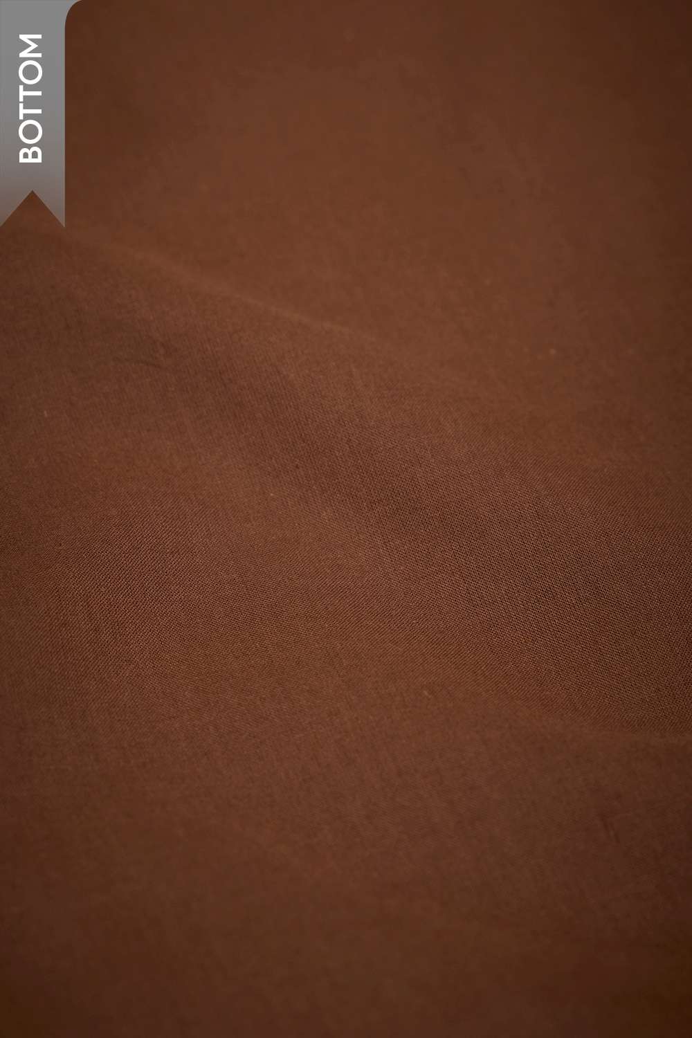 Brown Block Printed Pure Silk Cotton Unstitched Suit Set image number null