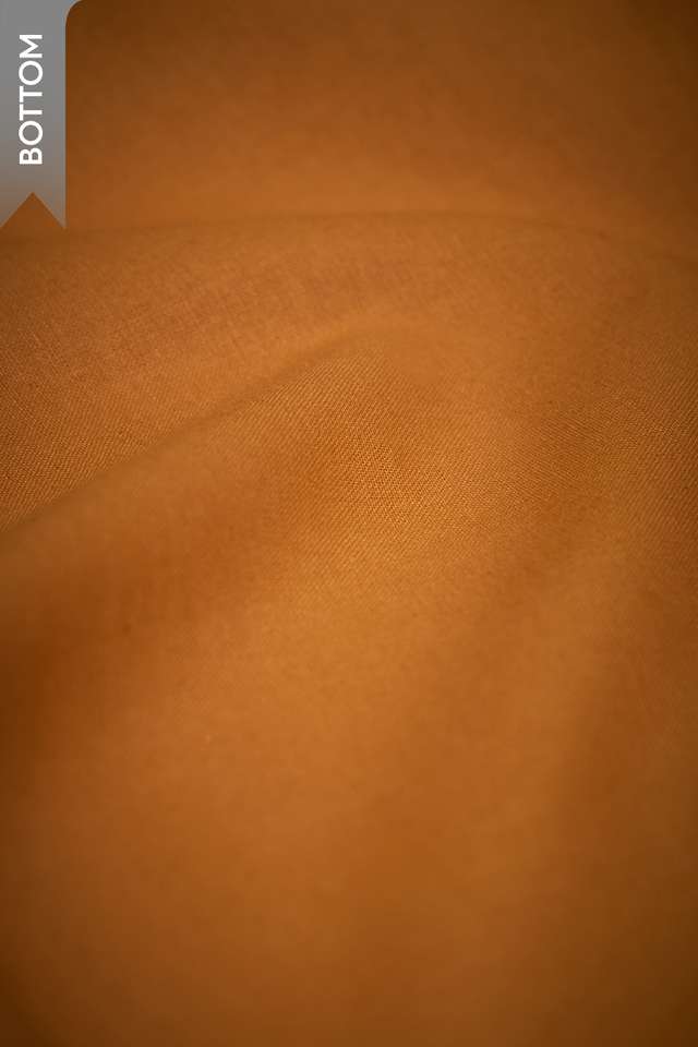 Yellow Screen Printed Pure Tussar Silk Unstitched Suit Set thumbnail image number null