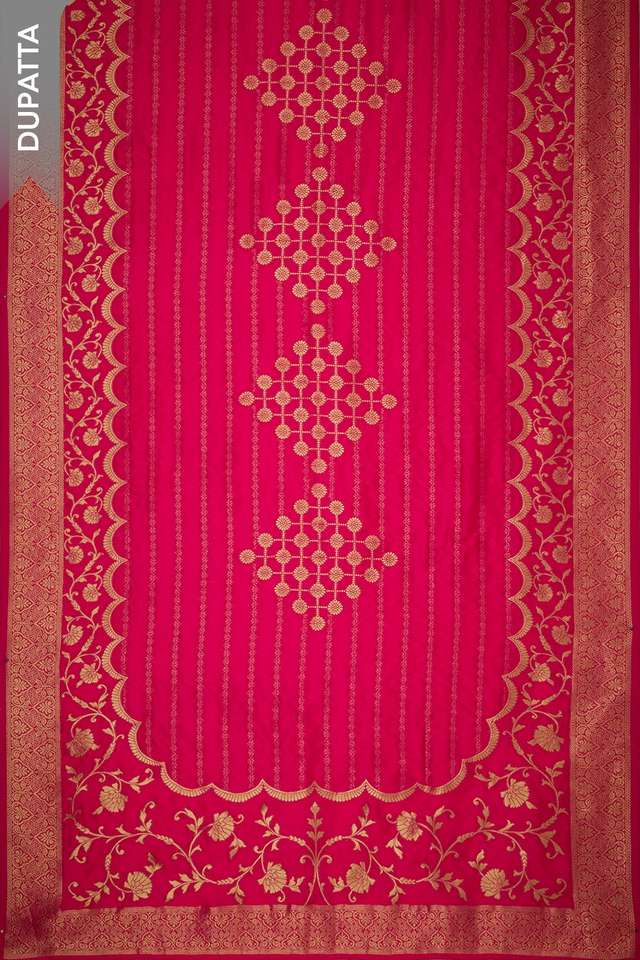 Pink Embroidered Viscose Unstitched Suit Set thumbnail image number null