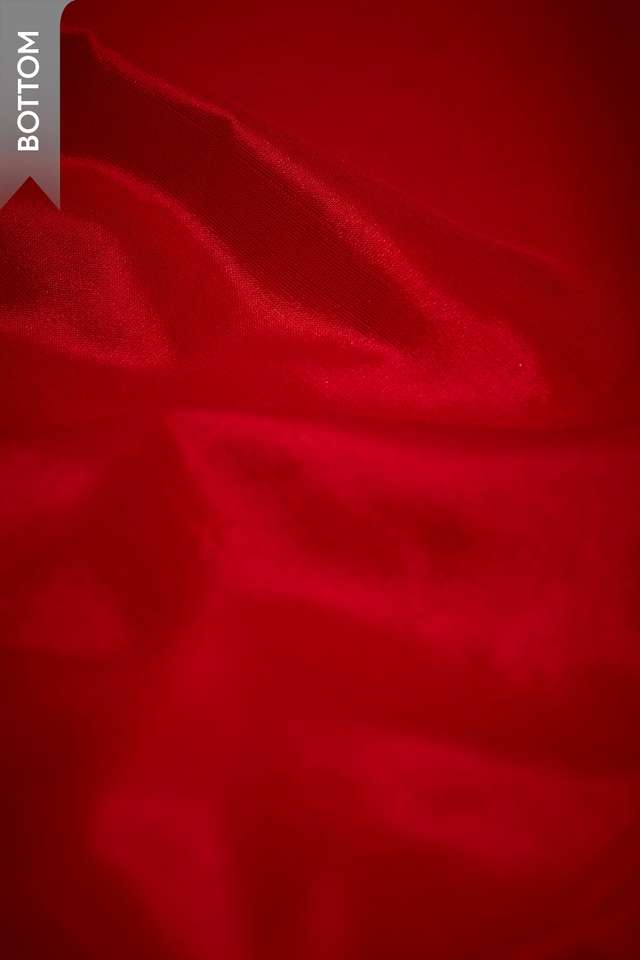 Red Woven Silk Viscose Unstitched Suit Set thumbnail image number null