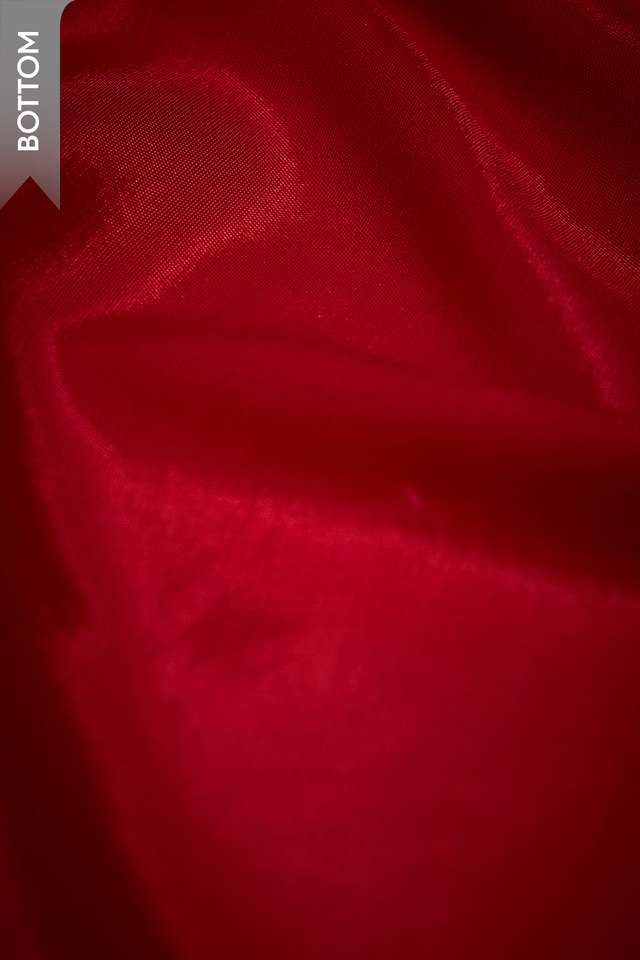 Red Embroidered Viscose Unstitched Suit Set thumbnail image number null