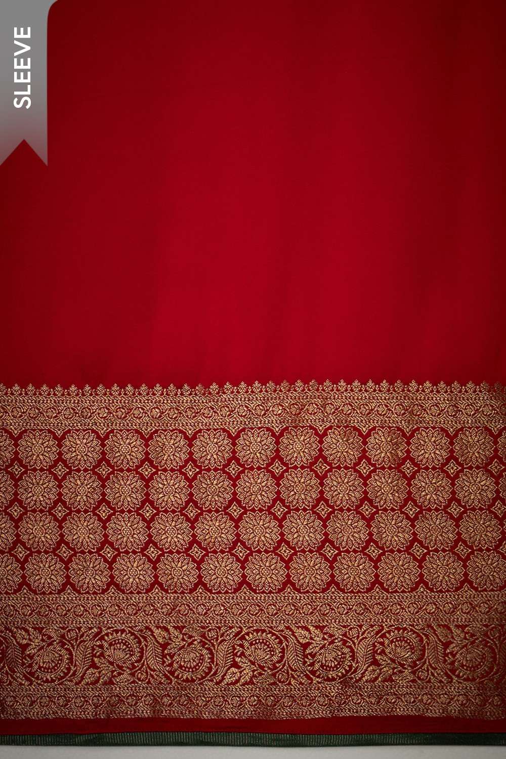Red Embroidered Viscose Unstitched Suit Set image number null
