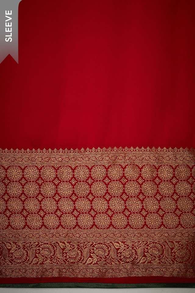 Red Embroidered Viscose Unstitched Suit Set thumbnail image number null