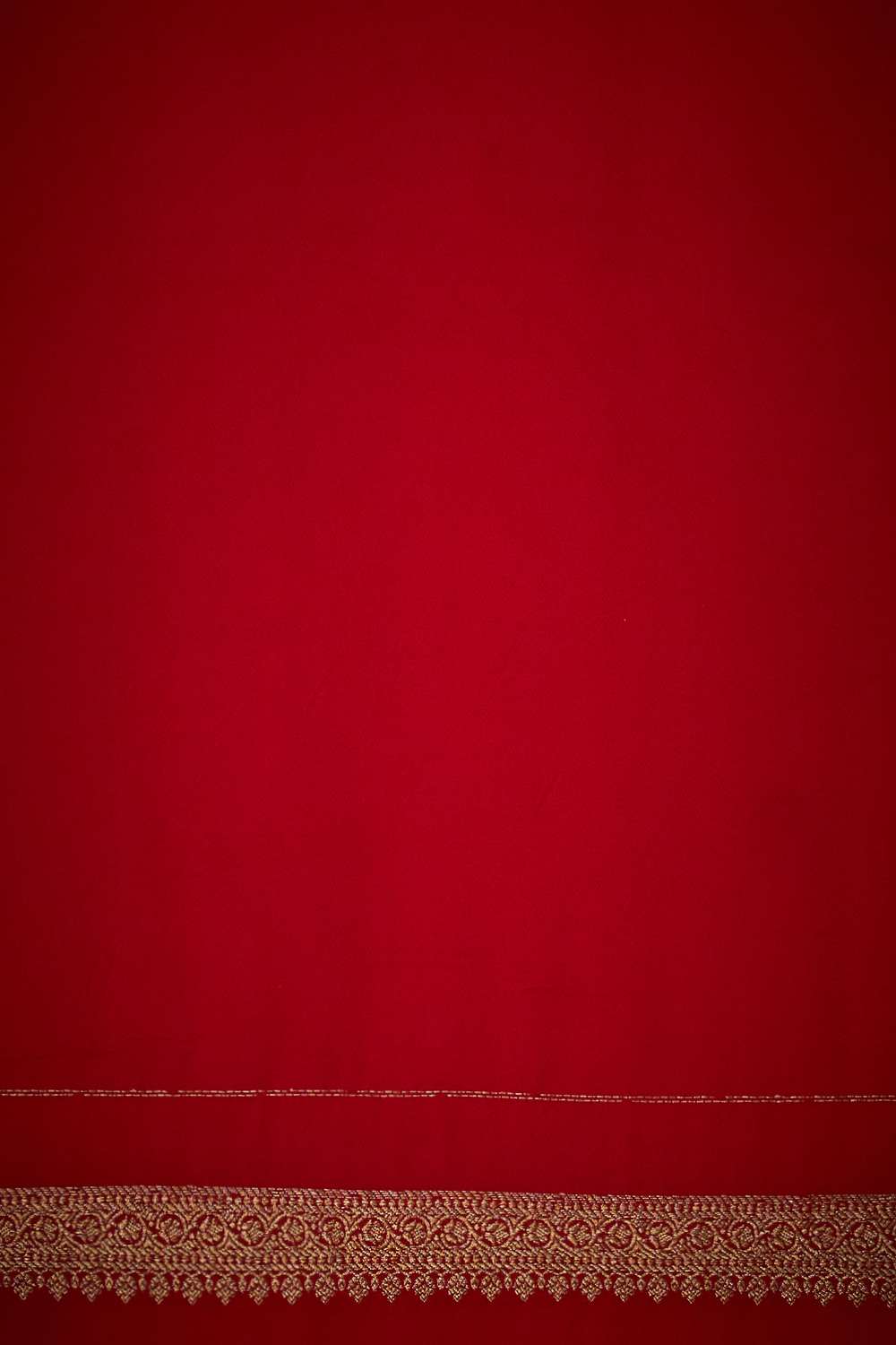 Red Embroidered Viscose Unstitched Suit Set image number null