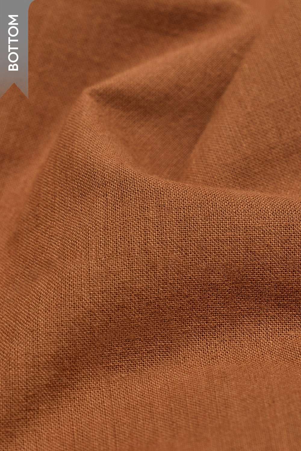 Brown Woven Pure Cotton Unstitched Suit Set image number null