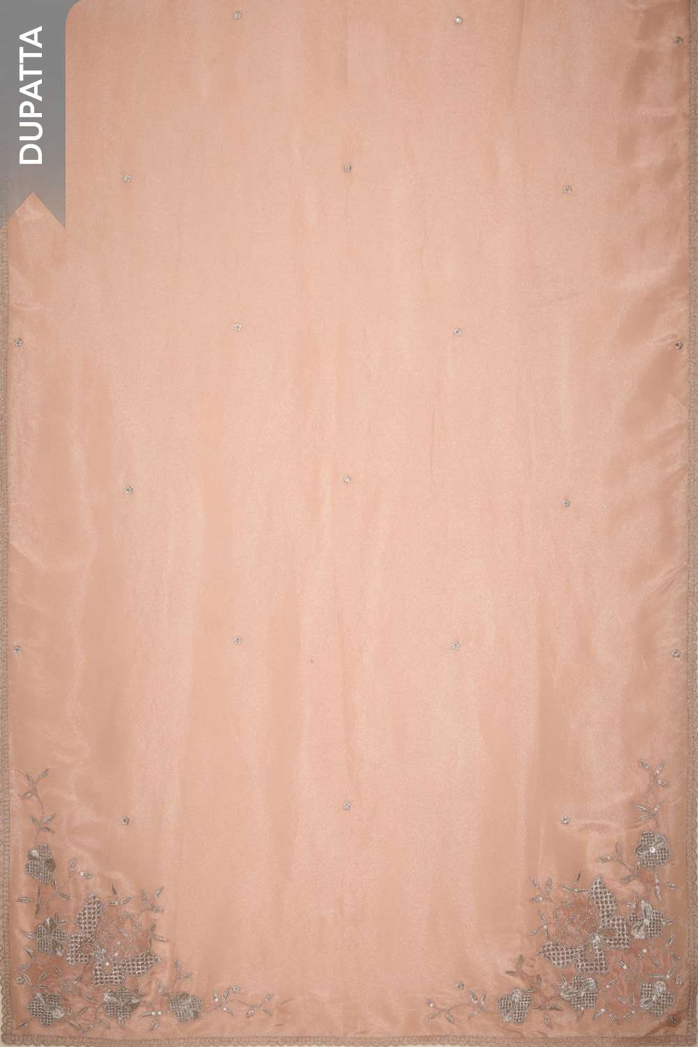 Light Pink Pure Viscose Embroidered Unstitched Suit Set image number null