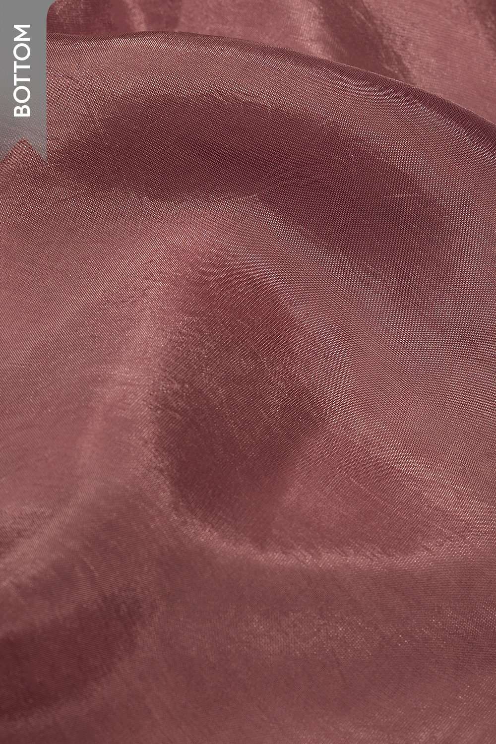 Violet Viscose Tissue Embroidered Unstitched Suit Set image number null