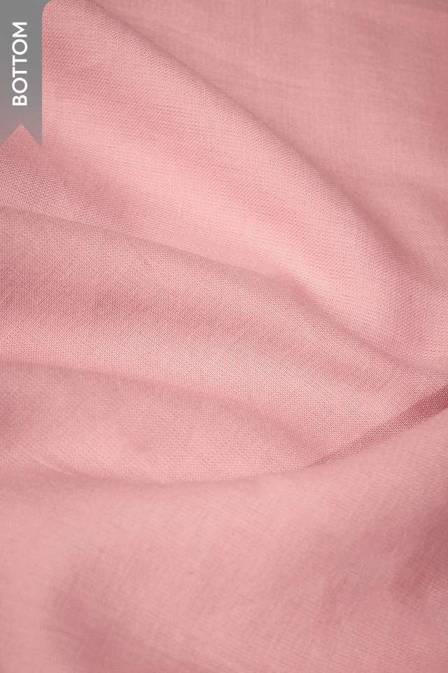 Pink Pure Viscose Embroidered Unstitched Suit Set thumbnail image number null