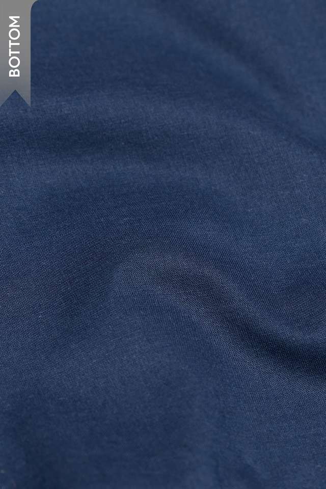 Blue Pure Cotton Embroidered Unstitched Suit Set thumbnail image number null