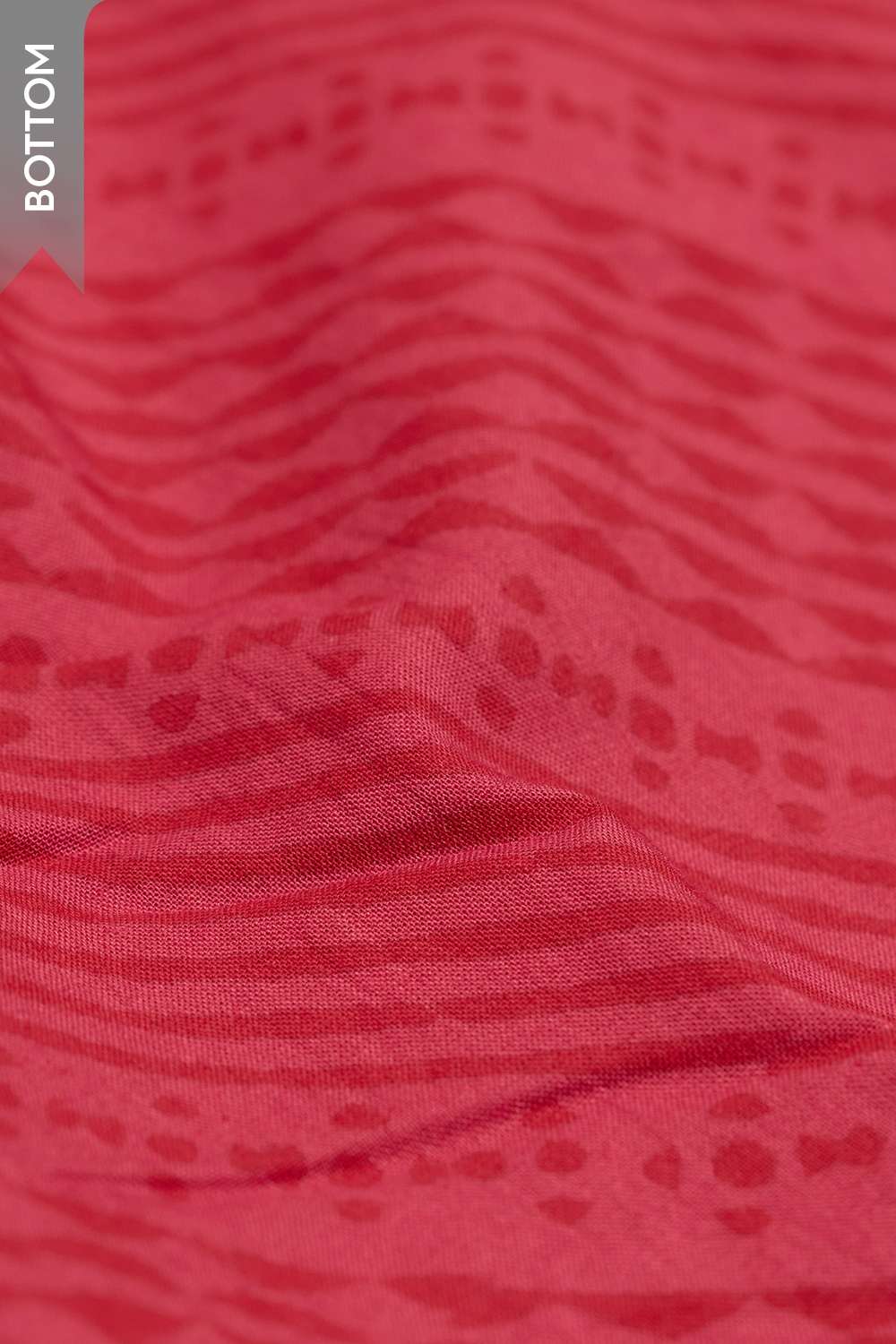 Pink Pure Cotton Dabu Block Printed Unstitched Suit Set image number null