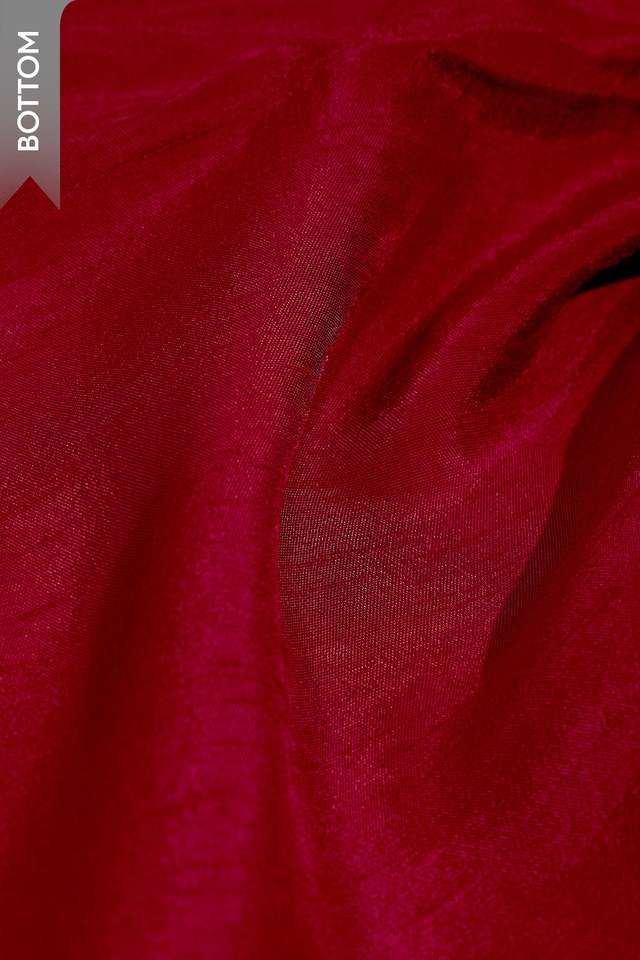 Dark Pink Pure Viscose Embroidered Unstitched Suit Set thumbnail image number null