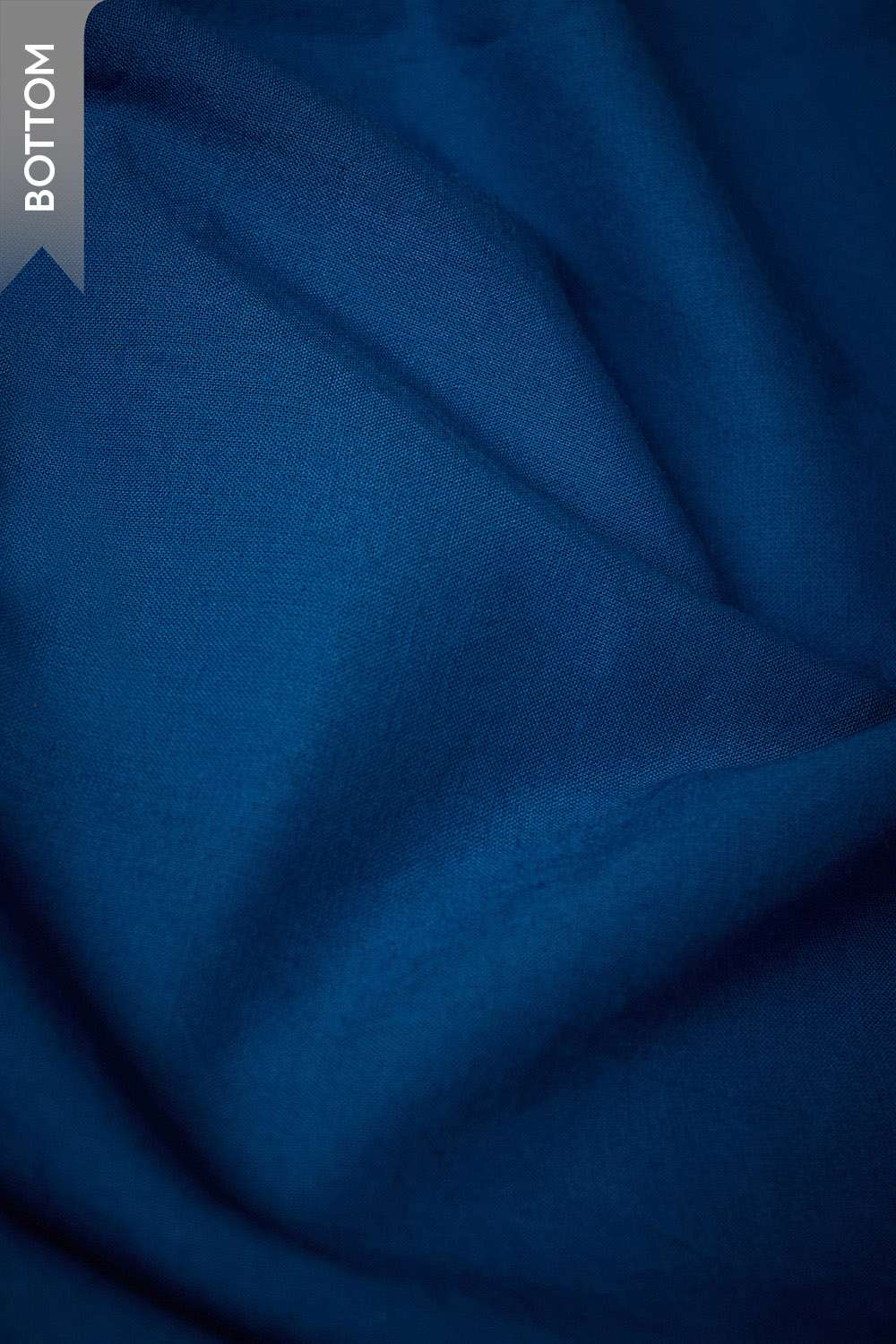Dark Blue Pure Cotton Embroidered Unstitched Suit Set image number null