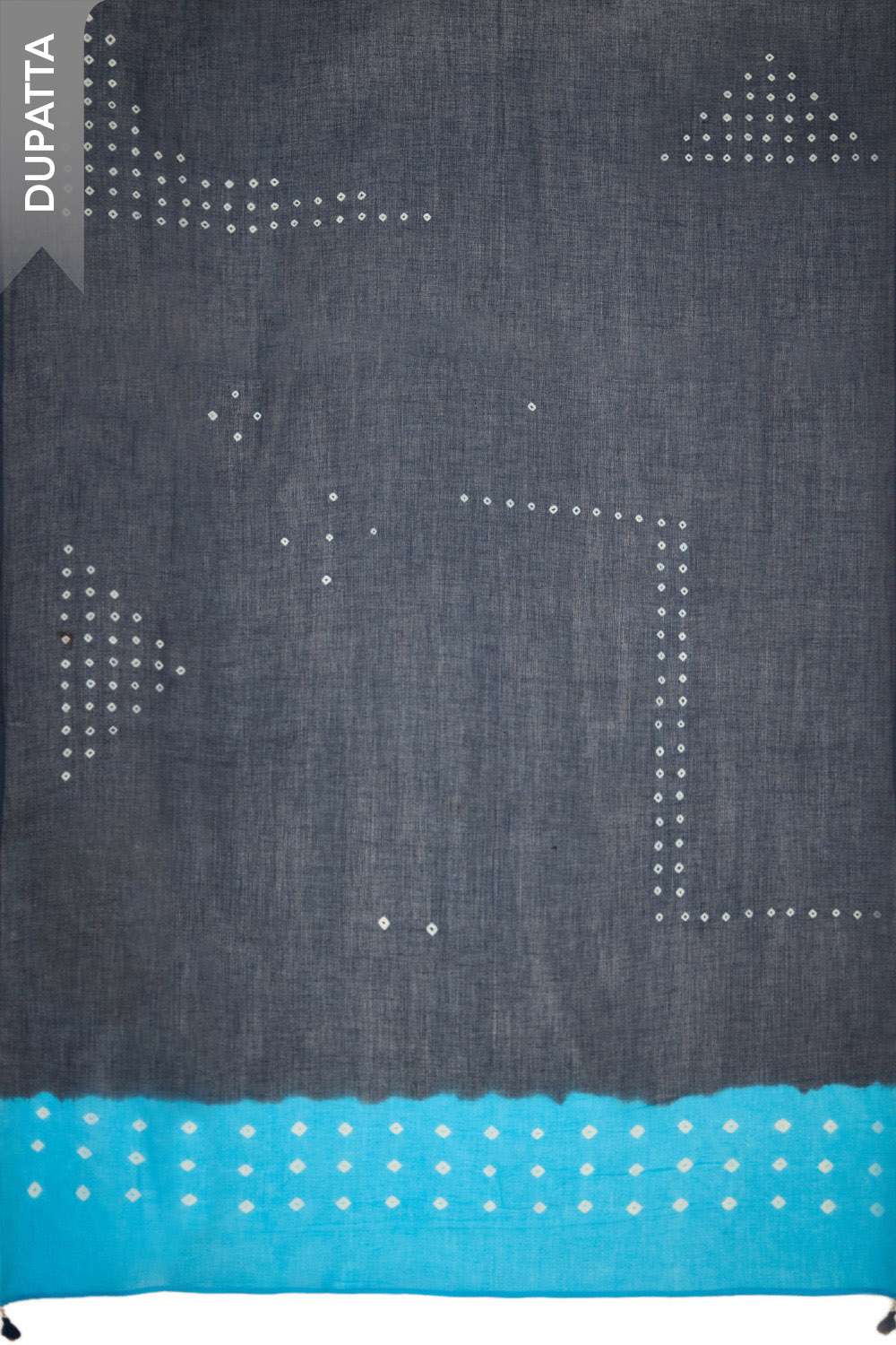 Dark Blue Pure Cotton Embroidered Unstitched Suit Set image number null