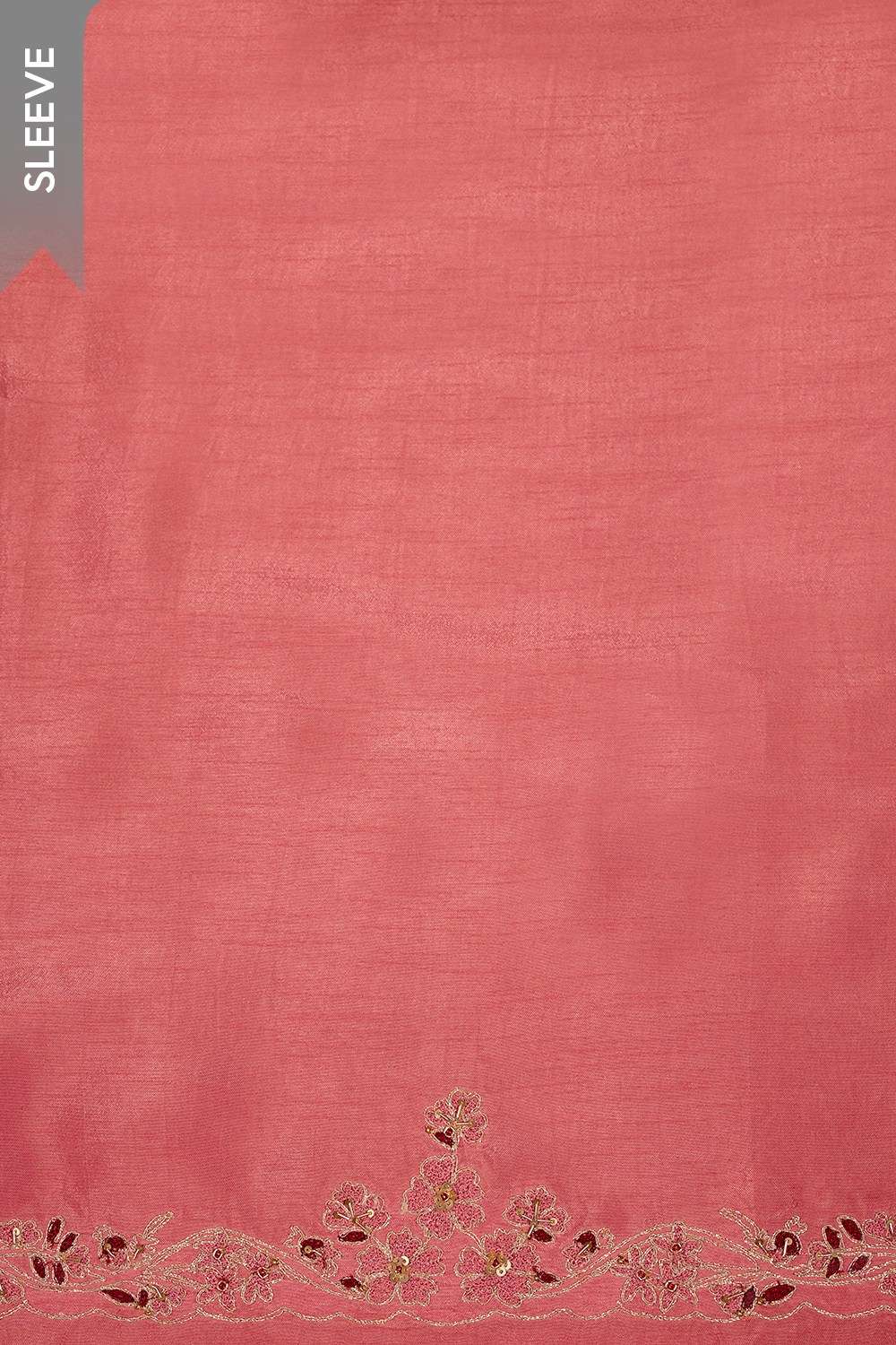 Pink Pure Viscose Embroidered Unstitched Suit Set image number null