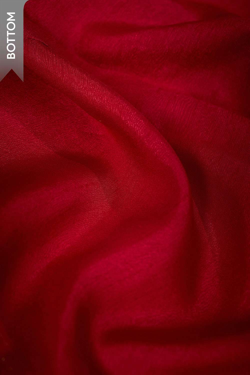 Red Viscose Tissue Gota Patti Emroidered Unstitched Suit Set image number null